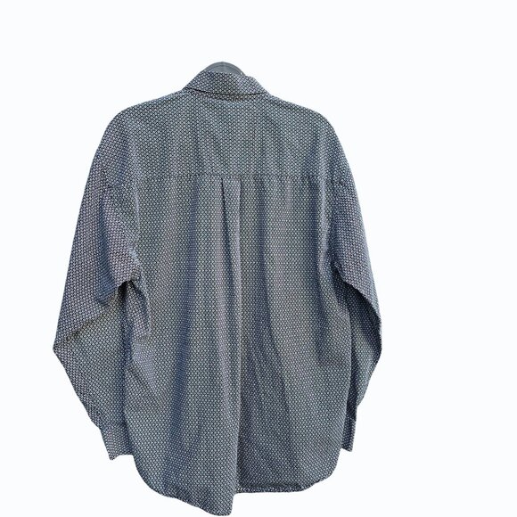 Wrangler Cowboy Cut George Strait Collection Men's Long Sleeve Button-Up Shirt - Picture 7 of 8